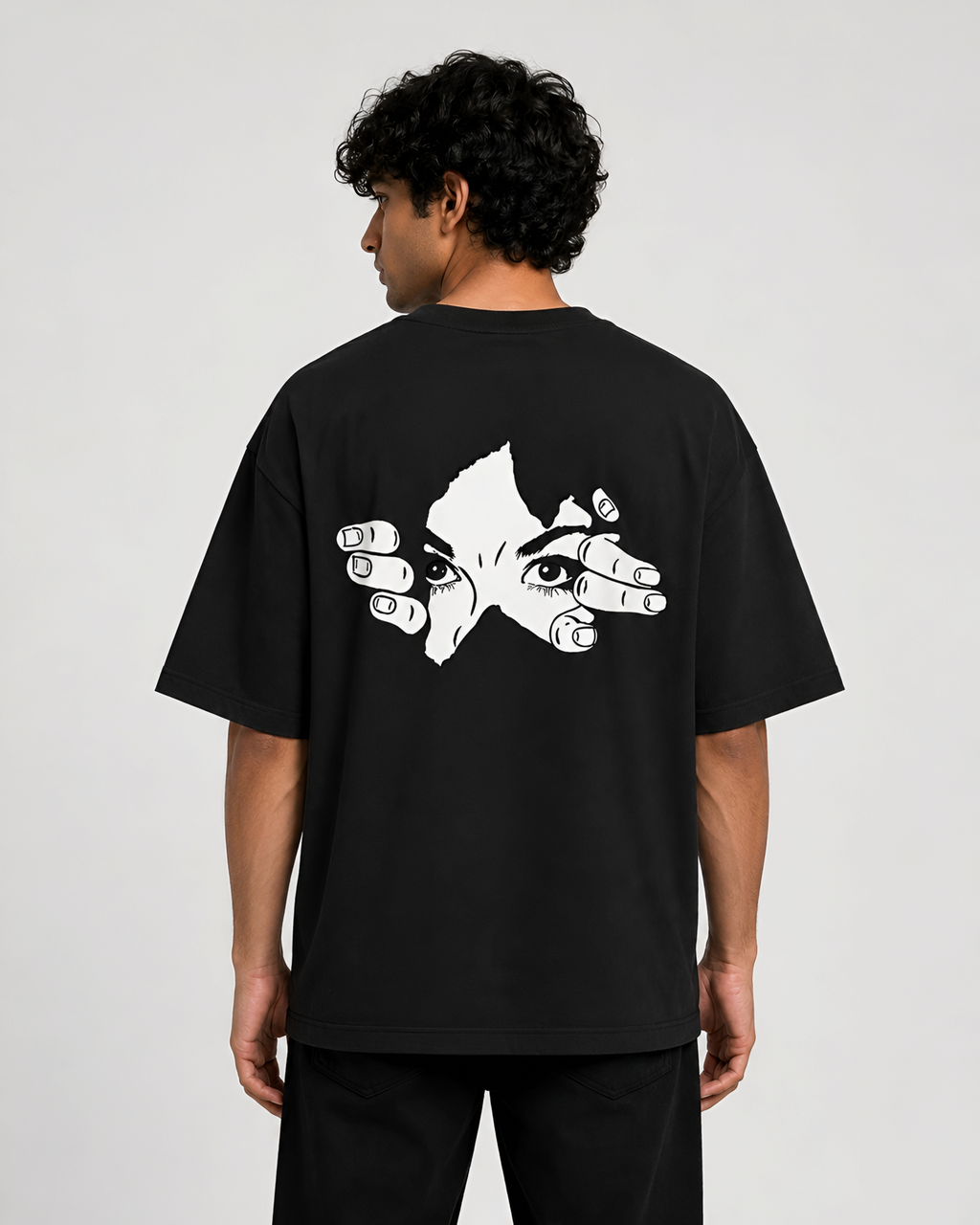 "THE OBSERVER" Unisex Oversized Standard T-Shirt